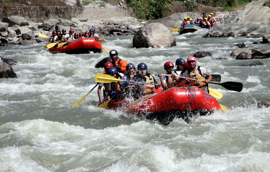 White Water Rafting in Nepal