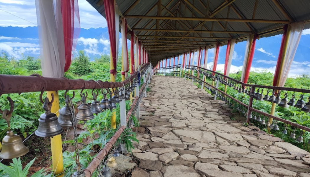 Mountain Views from Temple